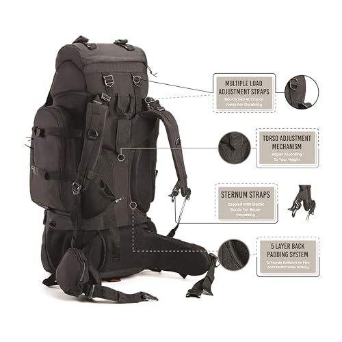 TRIPOLE Colonel Metal Frame Rucksack