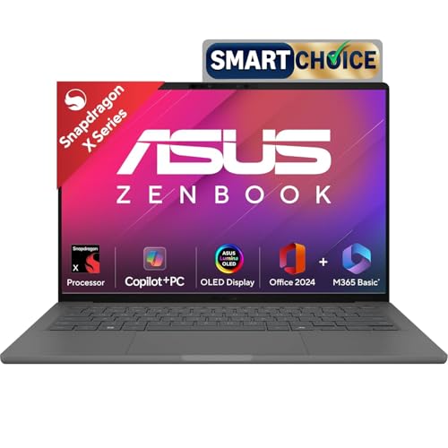 ASUS Zenbook A14 OLED,Smartchoice,Qualcomm Snapdragon