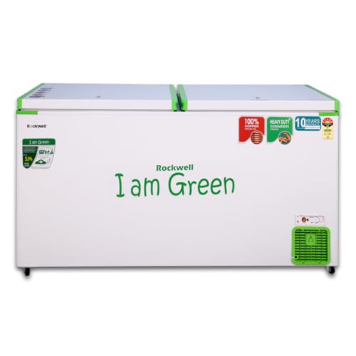 Rockwell 550 Deep Freezer, 5 Star, 10 Year Warranty, Upto 53% Power Savings