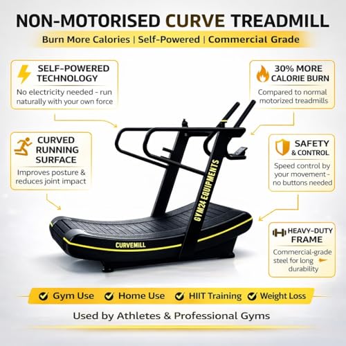 Gym24 Equipments Commercial Curve Treadmill