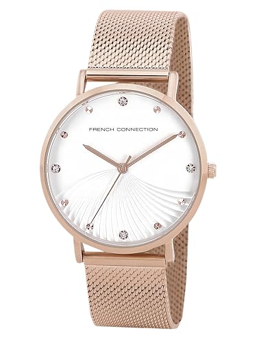 French Connection White Dial Analog Watch for Women-FCC01GM - Image 2