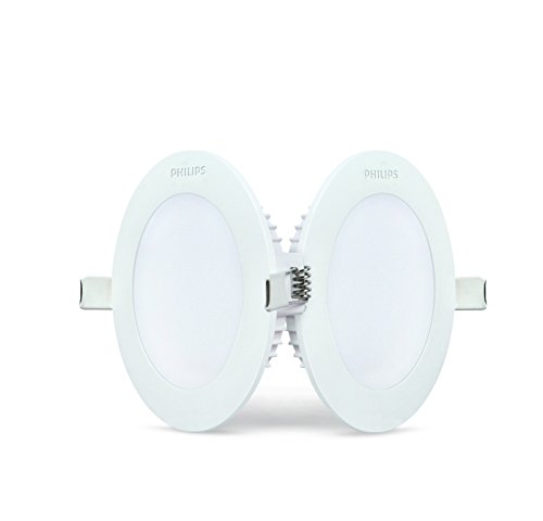 Philips 5-Watt LED Round Panel Light (919215850637, Warm White)