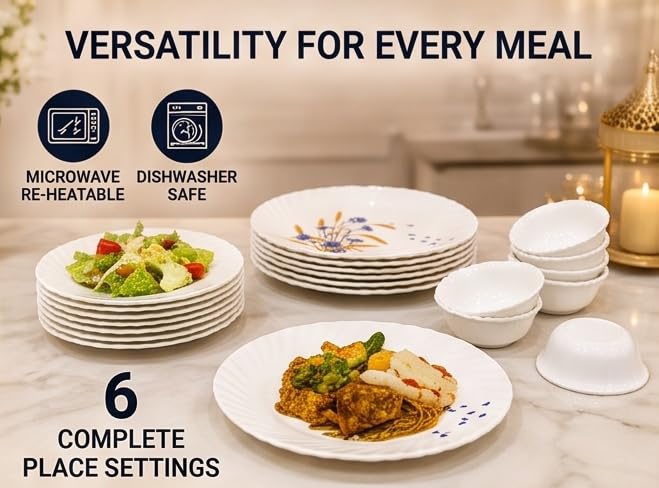 Melamine Dinner Set 18 Pieces