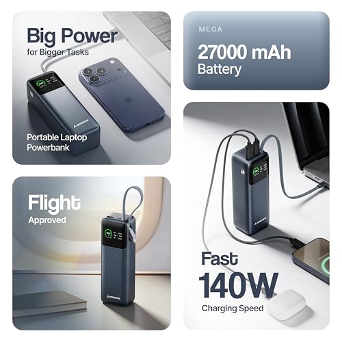 Ambrane 240W Fast Charging Powerbank