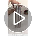 Pigeon Stainless Steel Therminox Stark 1000 ml Water Bottle - Silver - Image 2