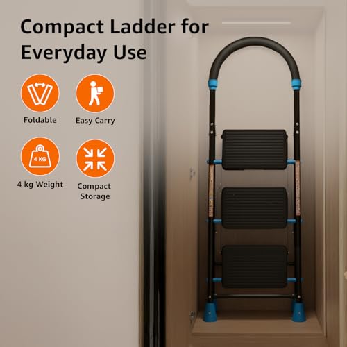 Amazon Basics Curvo-Foldable Step Ladder