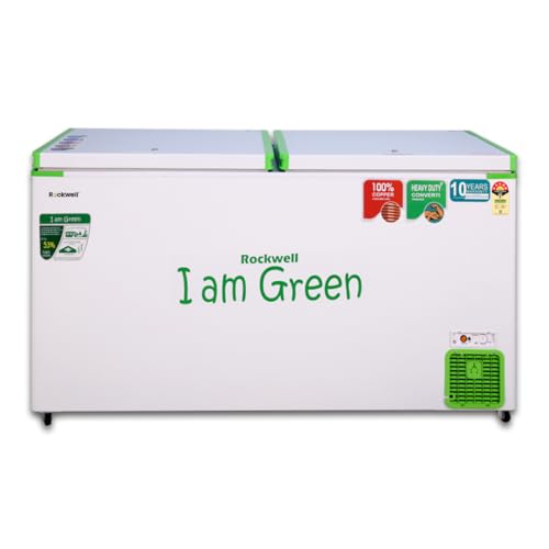 Rockwell 450 Deep Freezer, 5 Star, 10 Year Warranty, Upto 53% Power Savings
