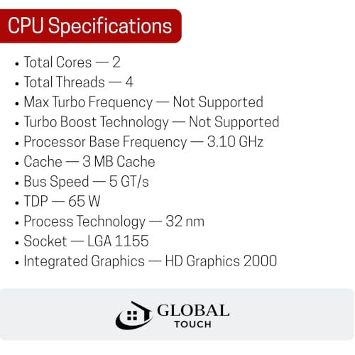 Core i3 2nd Gen Processor LGA 1155 DDR3 Desktop CPU 3MB Cache - Image 3