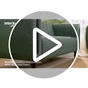 Interio by Godrej Paramount 3 Seater Fabric Sofa for Living Room - Image 2