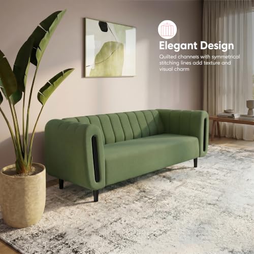Interio by Godrej Paramount 3 Seater Fabric Sofa for Living Room - Image 4