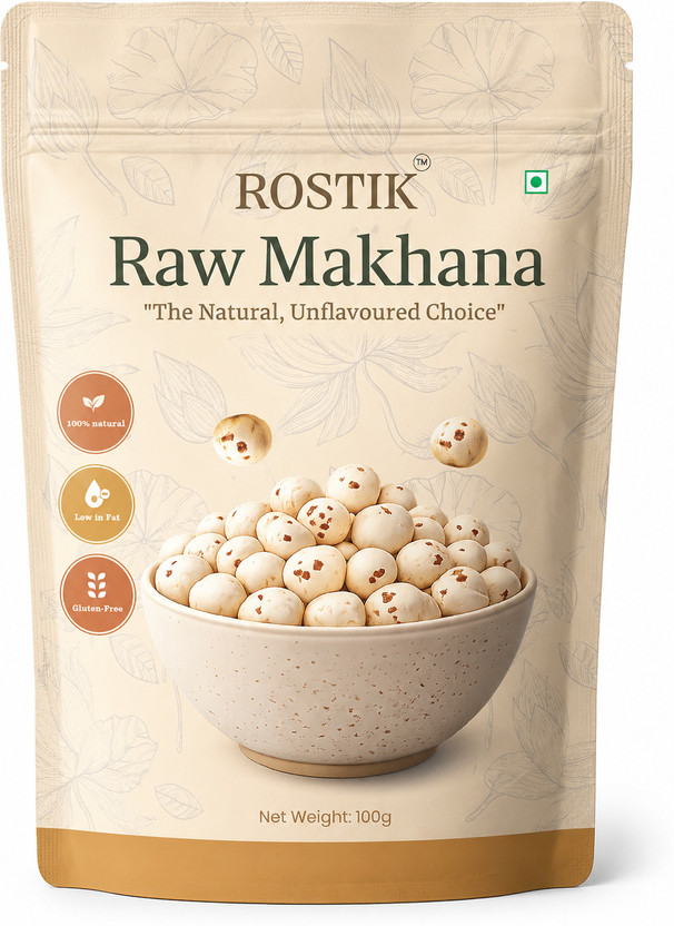 Envelope Dryfruits Plain Makhana Fox Nuts Makhana (4 x 250 g) - Image 10