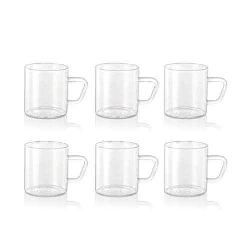 Borosil Vision 6 Pcs Tea