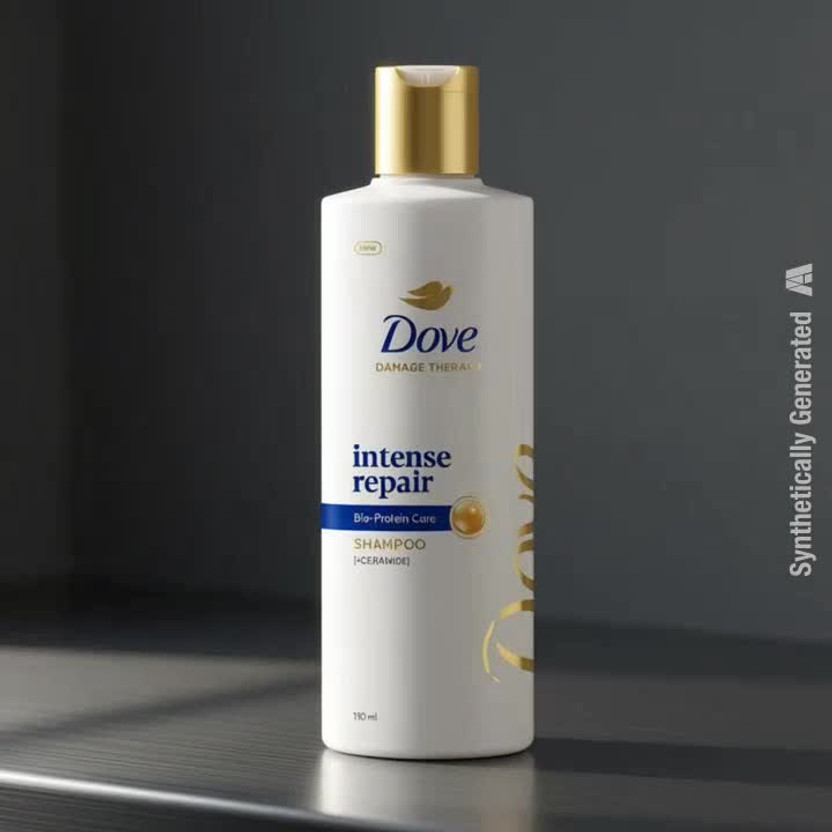 DOVE Intense Repair Nourishing Shampoo (1000 ml) - Image 4