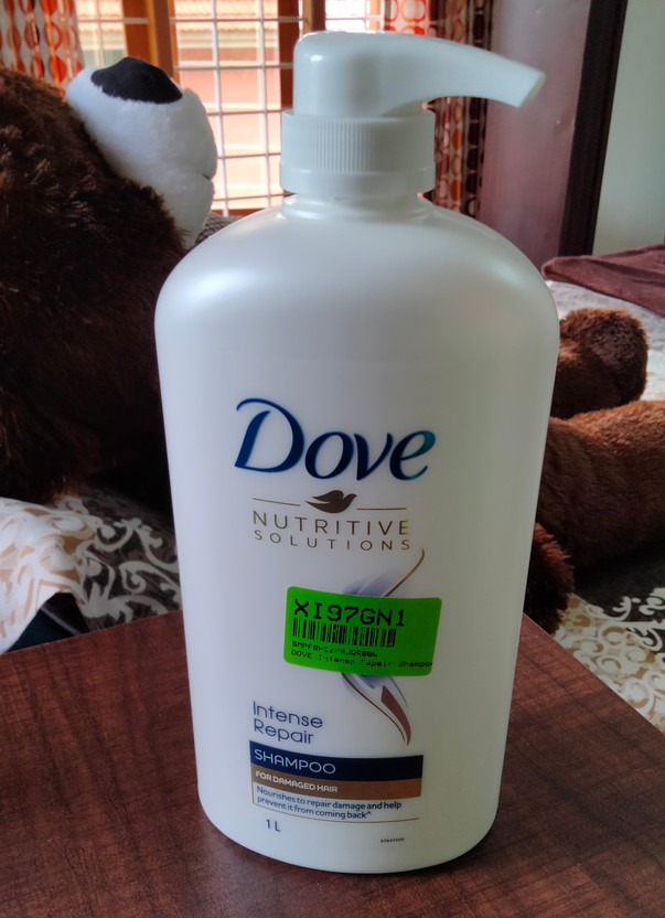 DOVE Intense Repair Nourishing Shampoo (1000 ml) - Image 10