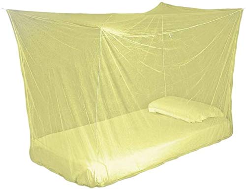 HDPE Mosquito Net/Machardani for Home (Cream, 3 ft x 6.5 ft)