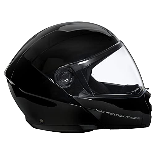 Studds Ninja Elite SUPER Flip Up Full Face Helmet (Black, L) - Image 4