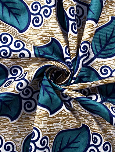 Story@Home Polyester Floral Pattern Door