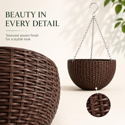 Ocean Mart Euro Hanging Planters