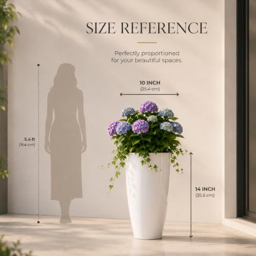 Ocean Mart Plastic Tower Pot