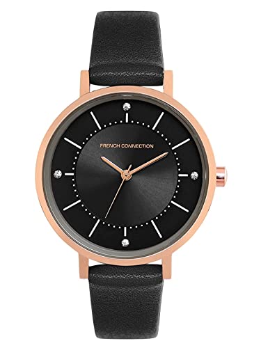 French Connection Analog Women's Watch (Dial Colored Strap)