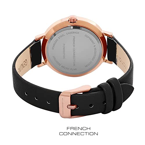 French Connection Analog Women's Watch (Dial Colored Strap) - Image 4