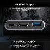 boAt Type C Swift Lynk 3 in 1 USB Hub (Silver) - Image 4