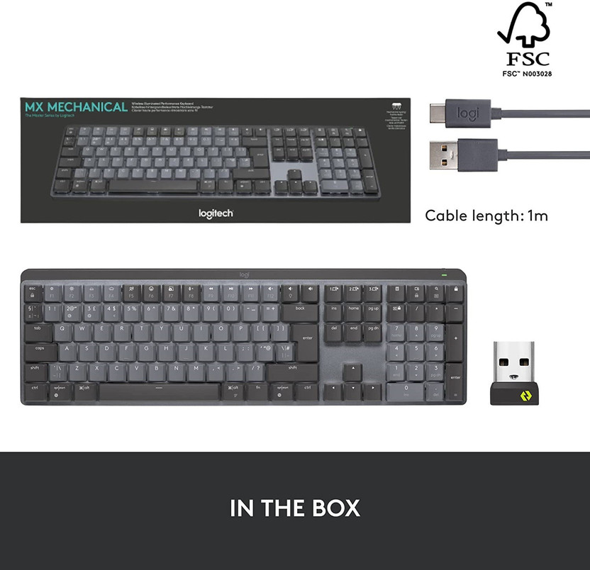Logitech MX Keys Mechanical Wireless