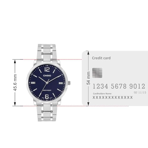 Casio Men MTP-SN5YD-2A Analog Blue Dial Men (A2434) - Image 6