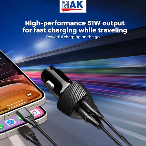 MAK Dual Port 51W Car