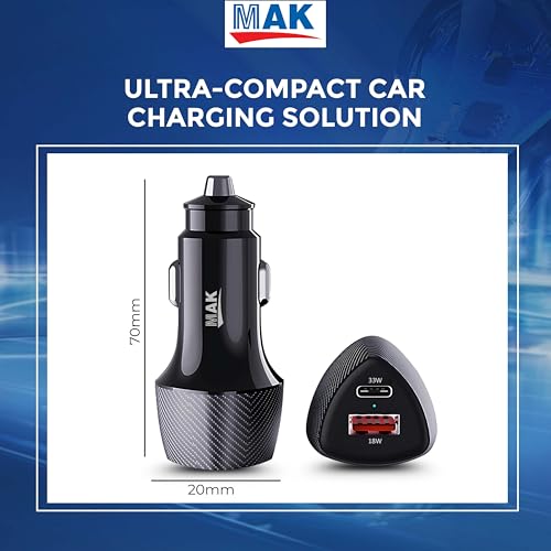 MAK Dual Port 51W Car