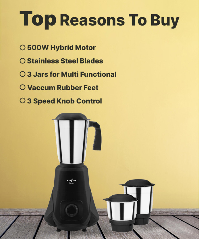 Kenstar Slender 500 W Mixer