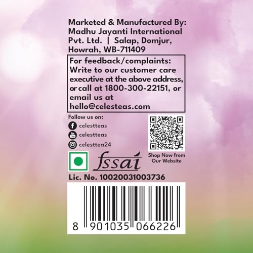 Celest Tulsi Green Tea | Green Tea Tulsi | 25 Teabags - Image 3