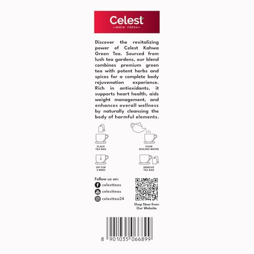 Celest Kahwa Green Tea, 20