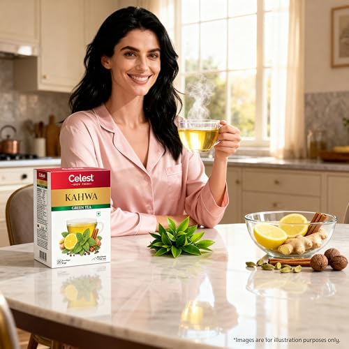 Celest Kahwa Green Tea, 20