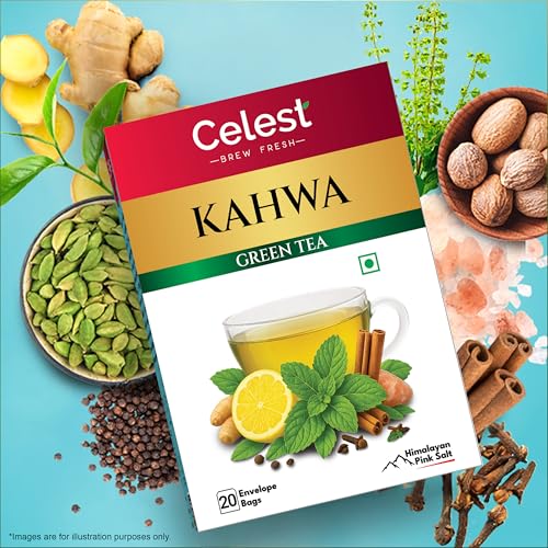 Celest Kahwa Green Tea, 20