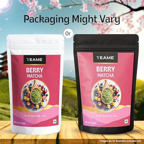 TE-A-ME Berry Matcha Tea Powder