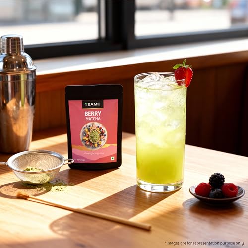 TE-A-ME Berry Matcha Tea Powder
