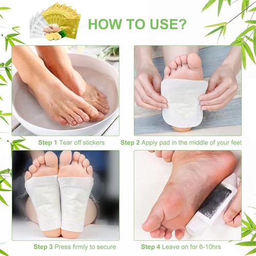 Foot Patch, Pack of 1, Herbal Detox Foot Pads - Image 3