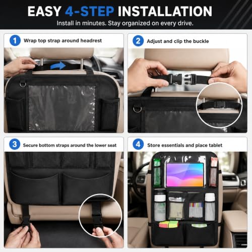 Car Backseat & Boot Organizer
