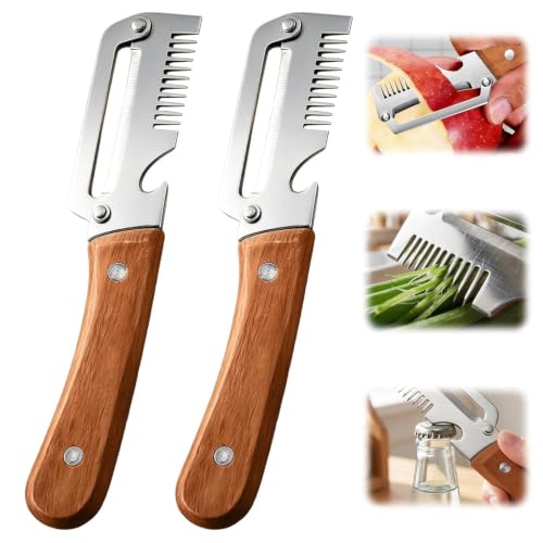 3-in-1 Stainless Steel Vegetable Peeler