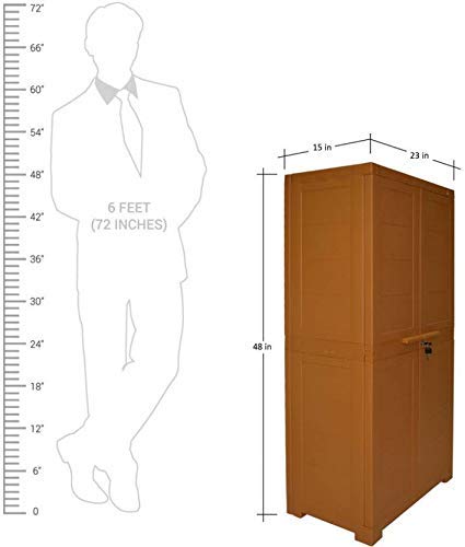 Cello Novelty Big Bookshelf, Sandalwood