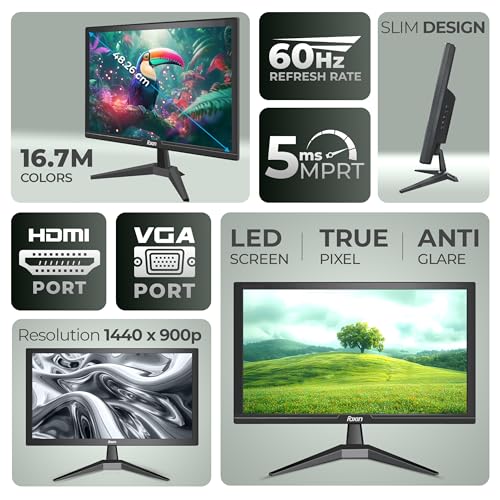Foxin LED Monitor Crystal 19.5