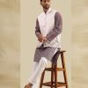 SOJANYA Men's Silk Blend Wine