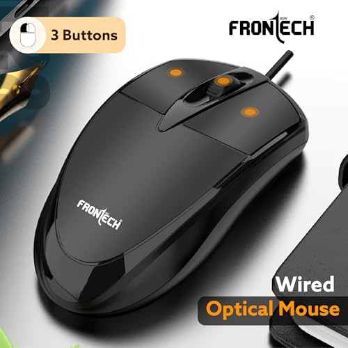FRONTECH Power Wired USB Mouse