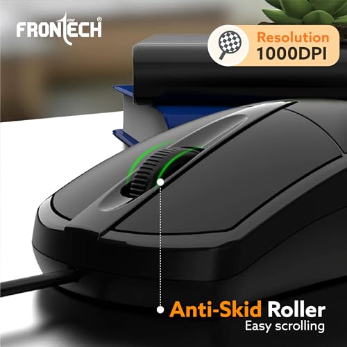 FRONTECH Power Wired USB Mouse
