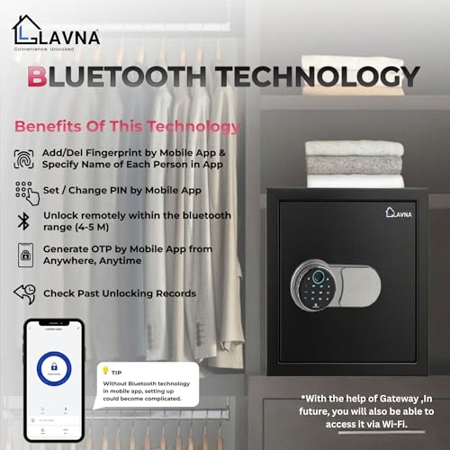 LAVNA Digital Safe Locker