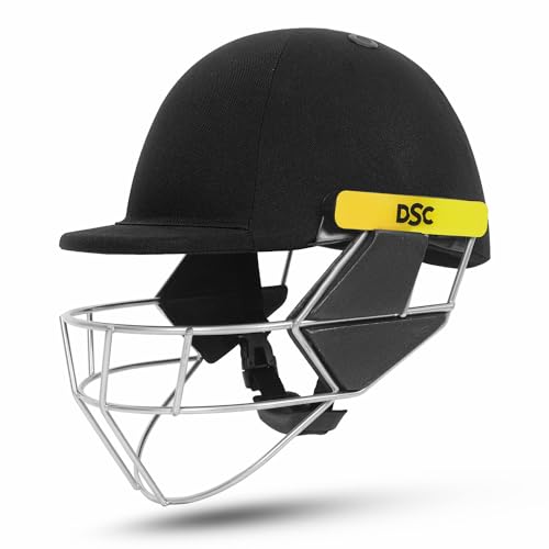 DSC Scud Cricket Helmet for Mens (Fixed Spring Steel Grill),
