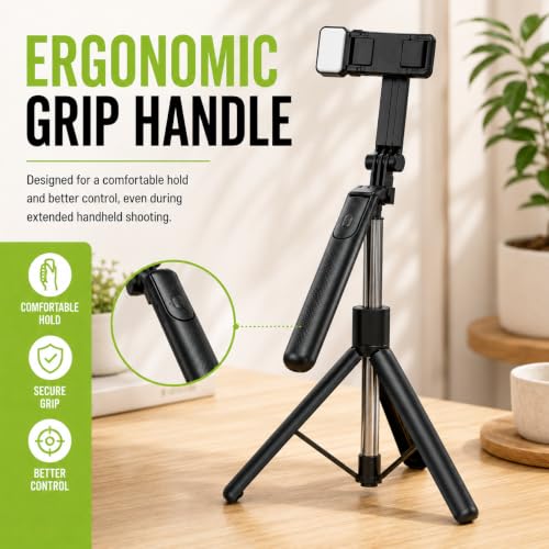 3-in-1 Bluetooth Selfie Stick Tripod