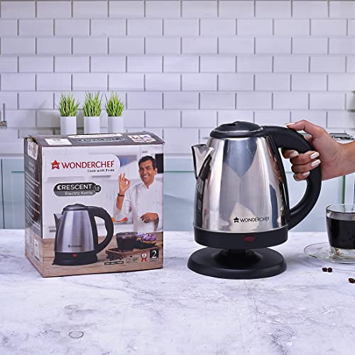 Wonderchef Crescent Electric Kettle 1.5 Litres, 2 years Warranty - Image 7