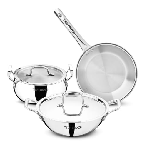 Tripro Triply Cookware Set 5